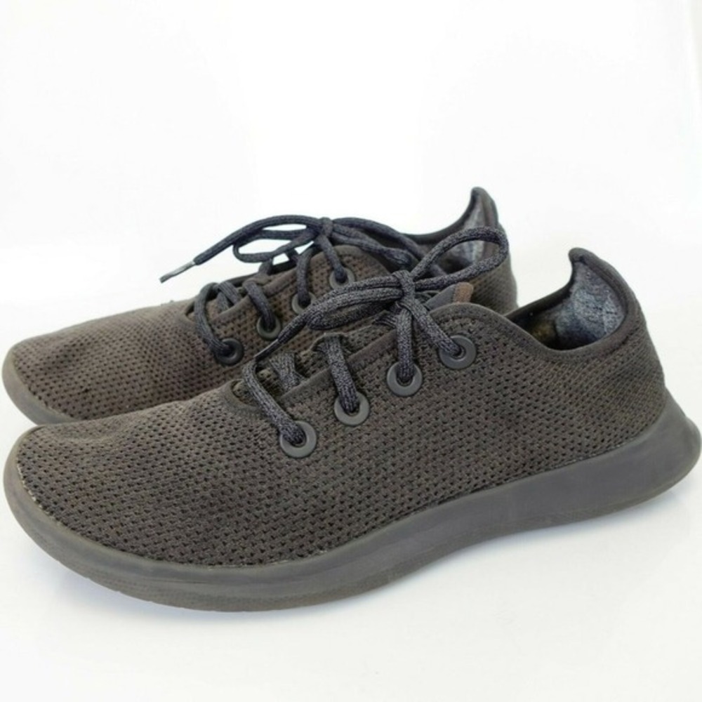 ALLBIRDS Sneaker Shoes Mens 11 Black Trainer Breathable Mesh‎ Running